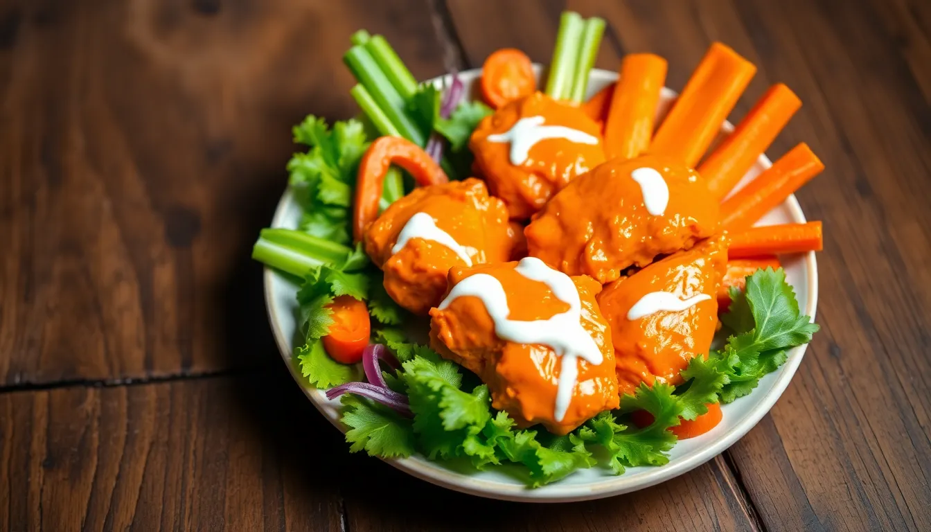 healthy buffalo chicken recipes